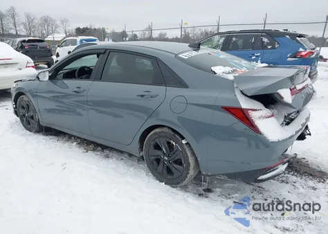 2022 Hyundai Elantra Sel from USA, damaged, VIN KMHLM4AG6NU260886